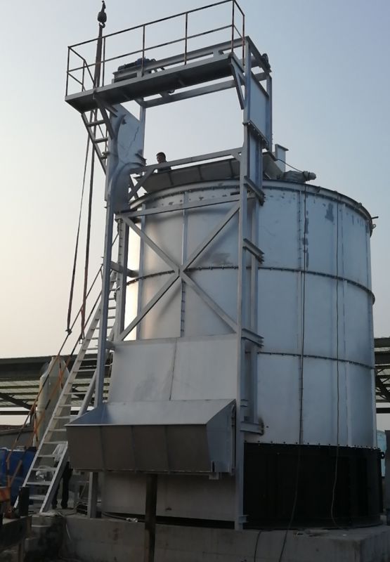 内蒙古赤峰養牛場好氧發酵罐